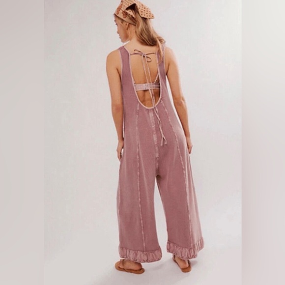 Free People Pants - Free people Callie jumpsuit nwot medium